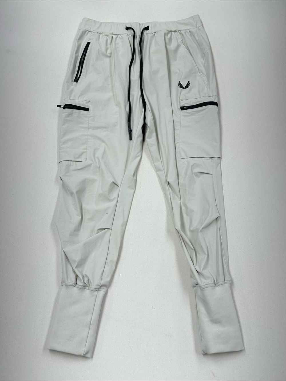 ASRV Jogger Tetra-Lite Cargo High Rib Stone Gray DSG-0698 Men’s Medium Active